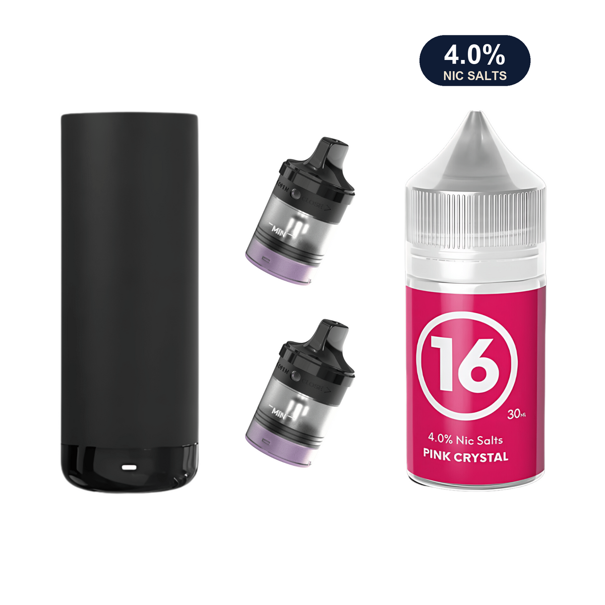 #16 Pink Crystal AirsPops XL Refill Bundle