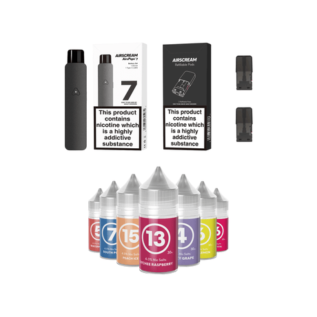 #2 Ocean 11 Toba π Airscream 7 Device, Refillable Pods and E - Liquid Bundle | Airscream AirsPops | Shop Buy Online | Cape Town, Joburg, Durban, South Africa