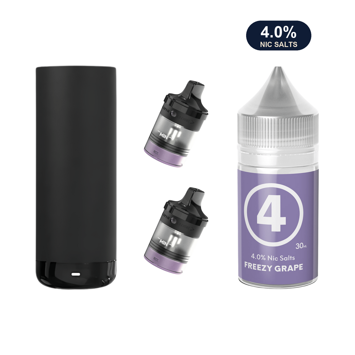 #4 Freezy Grape AirsPops XL Refill Bundle