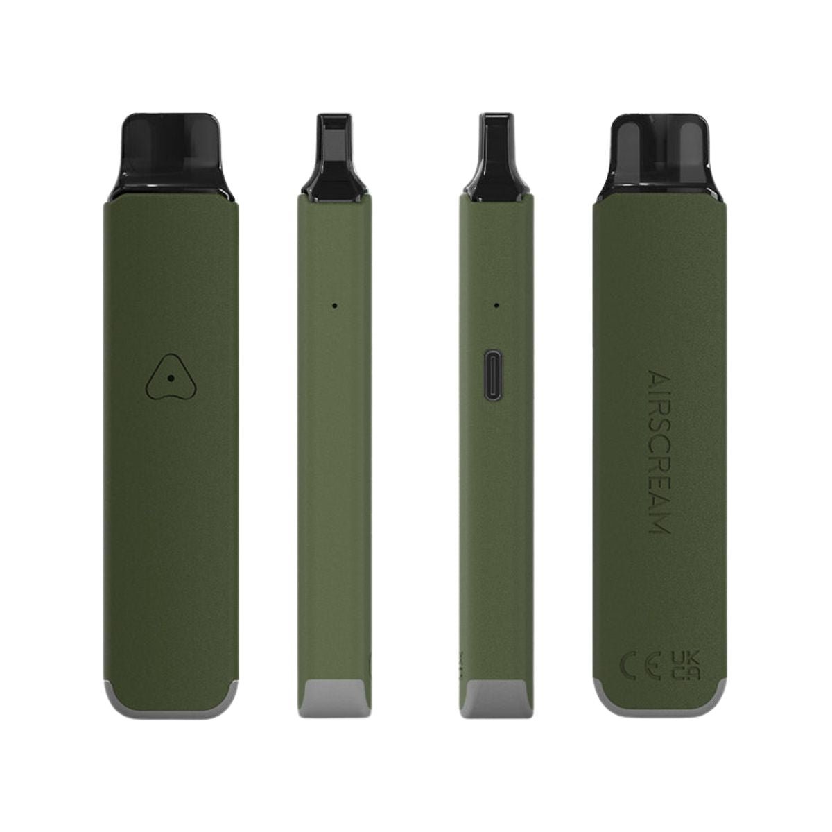 Ranger green AirsPops Pro LITE all angles