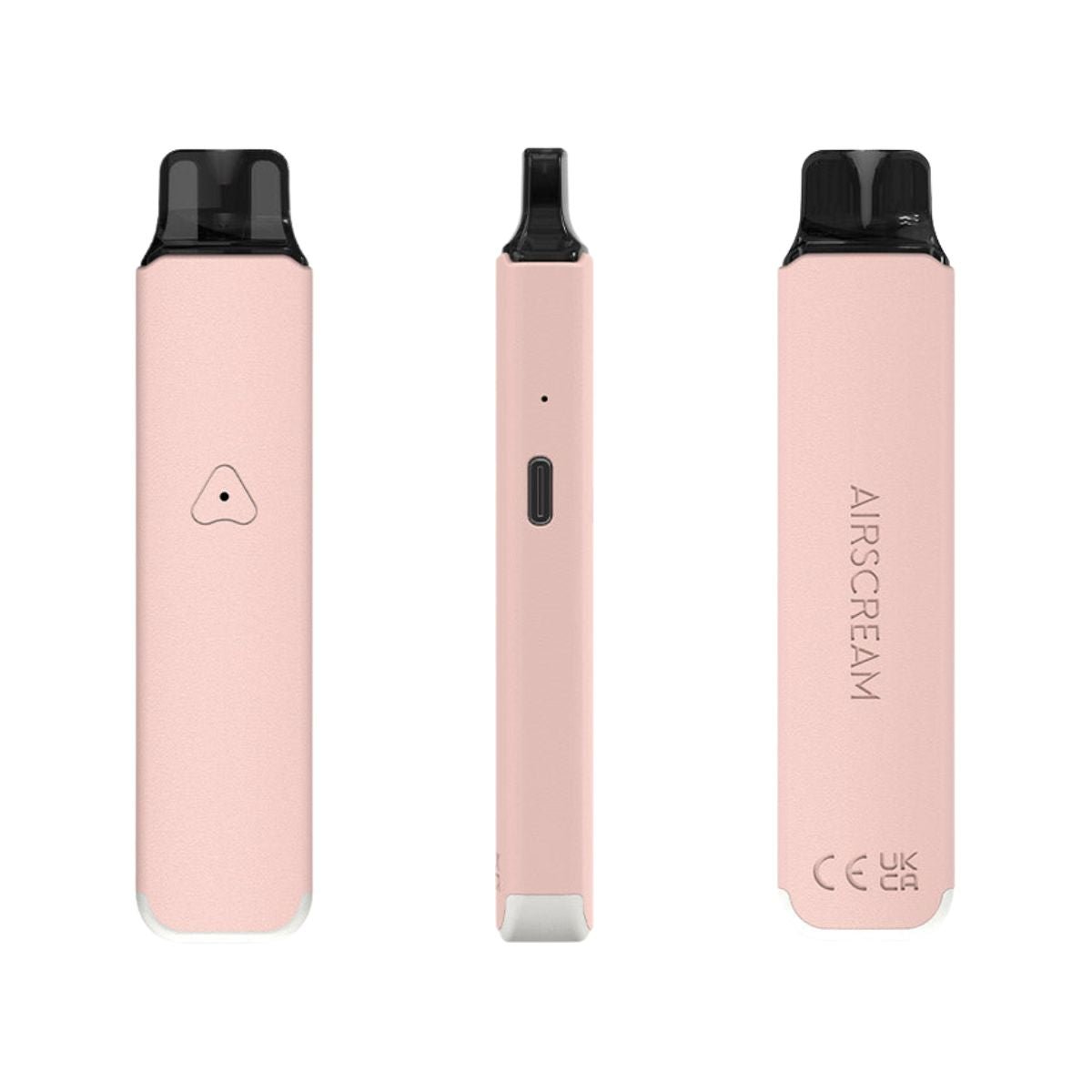 Rosy Pink Airscream Pro LITE Device Starter Kit all angles