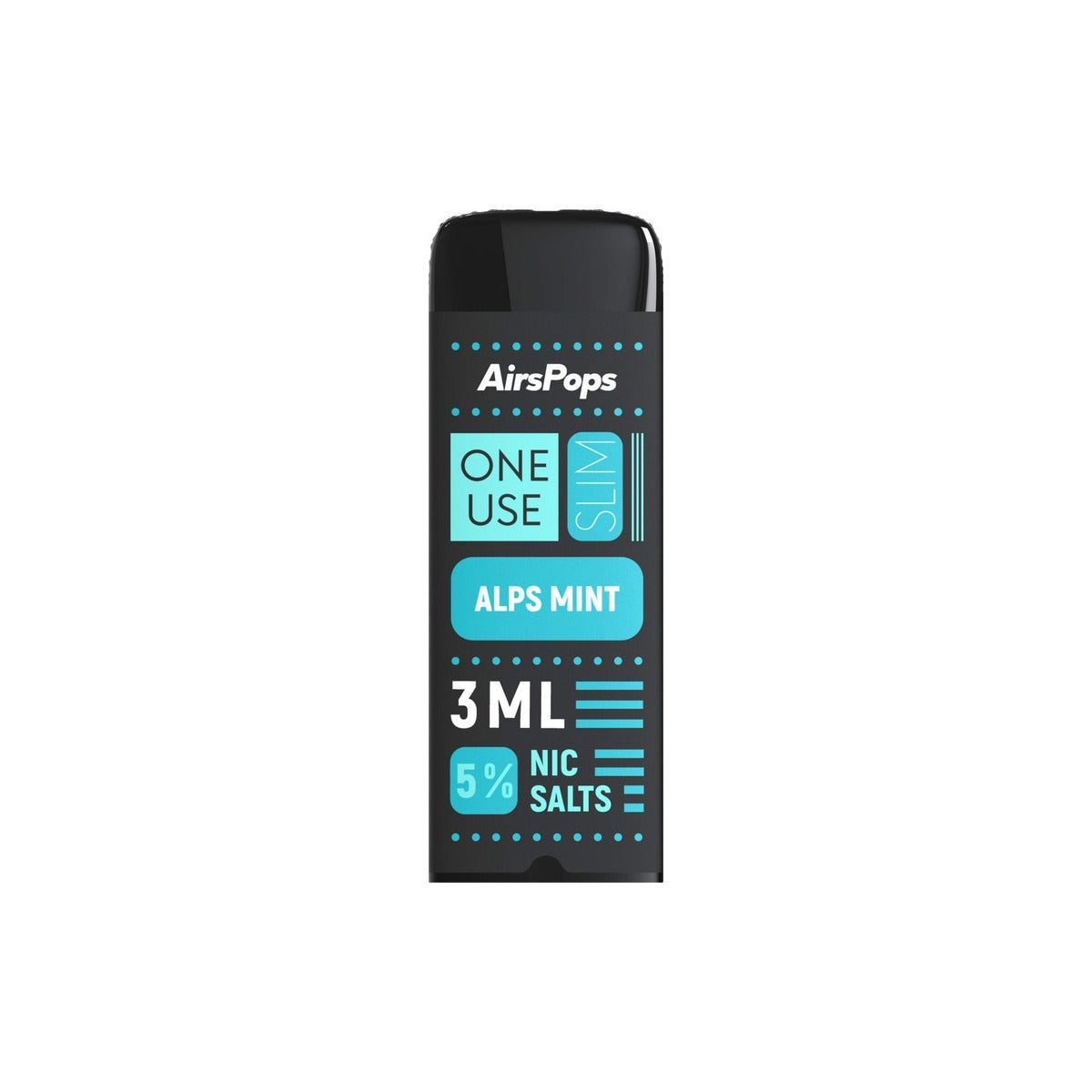 Alps Mint device AirsPops ONE USE Slim 3ml disposable vape