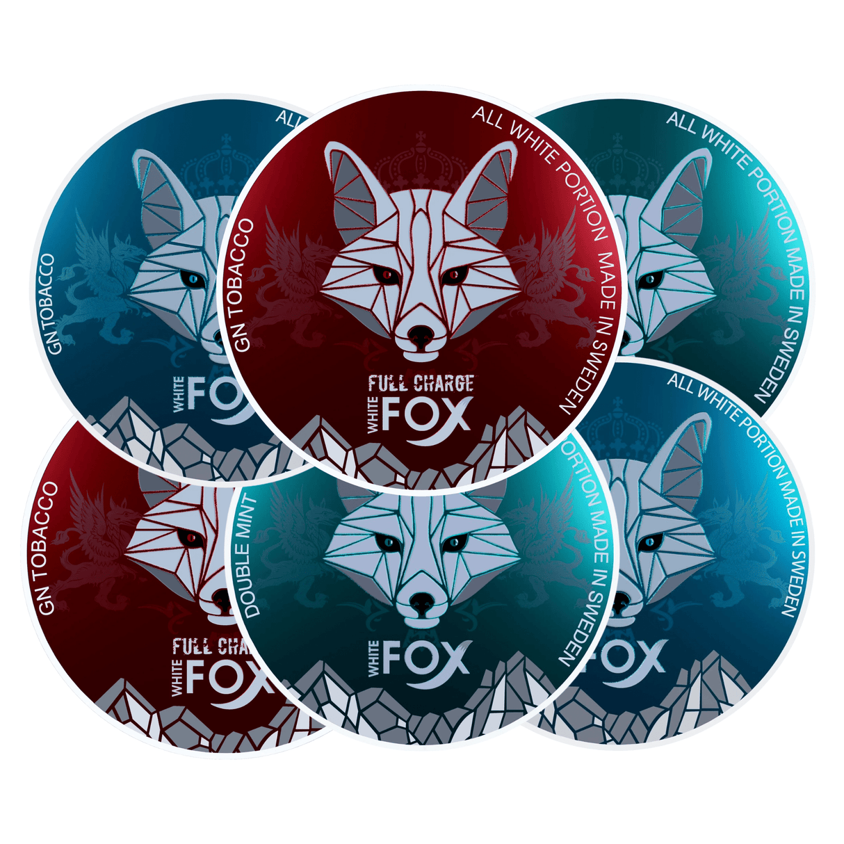 Blue White Fox Nicotine Pouches 12mg | White Fox | Shop Buy Online | Cape Town, Joburg, Durban, South Africa