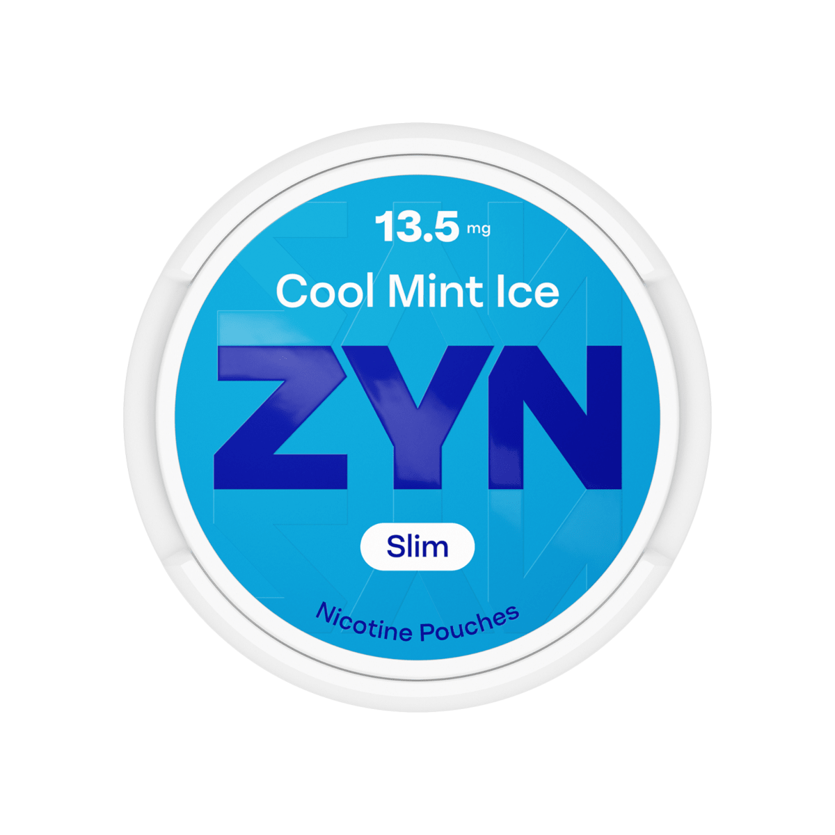 Cool Mint Ice ZYN 13.5mg Slim Nicotine Pouches