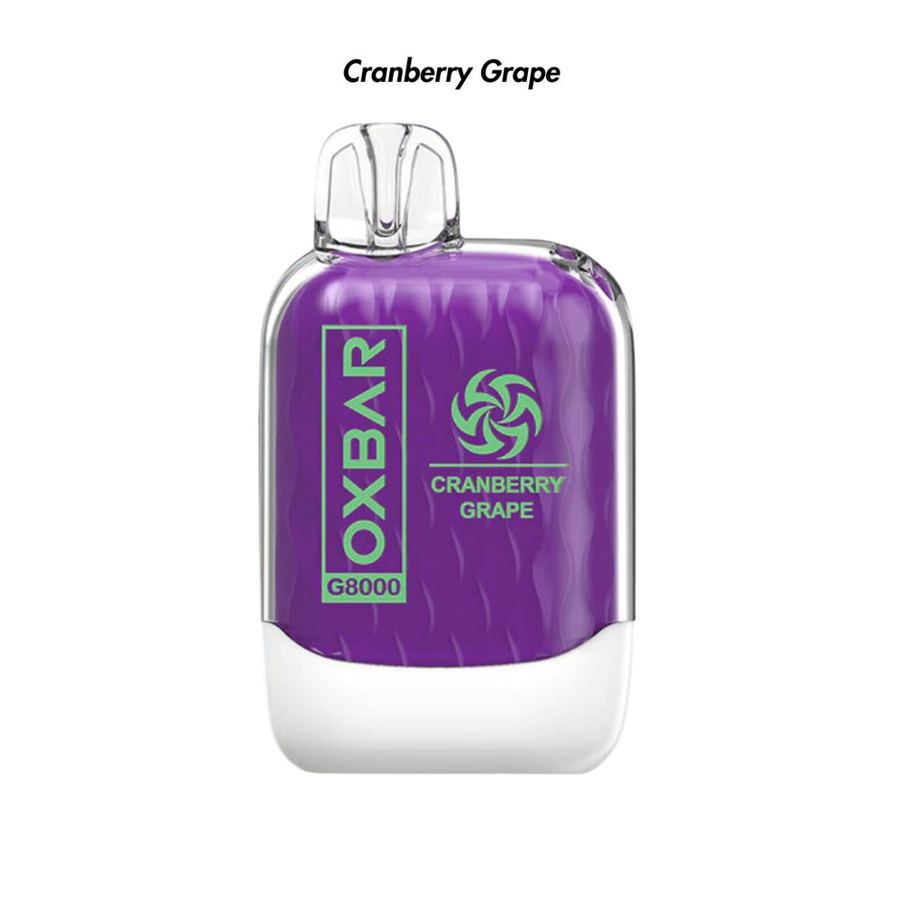 Cranberry Grape Oxbar Rechargeable G8000 Disposable Vape | Oxbar | Shop Buy Online | Cape Town, Joburg, Durban, South Africa