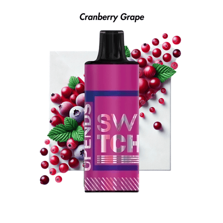 Cranberry Grape Upends Switch Prefilled Disposable Pod - 5% | Upends | Shop Buy Online | Cape Town, Joburg, Durban, South Africa
