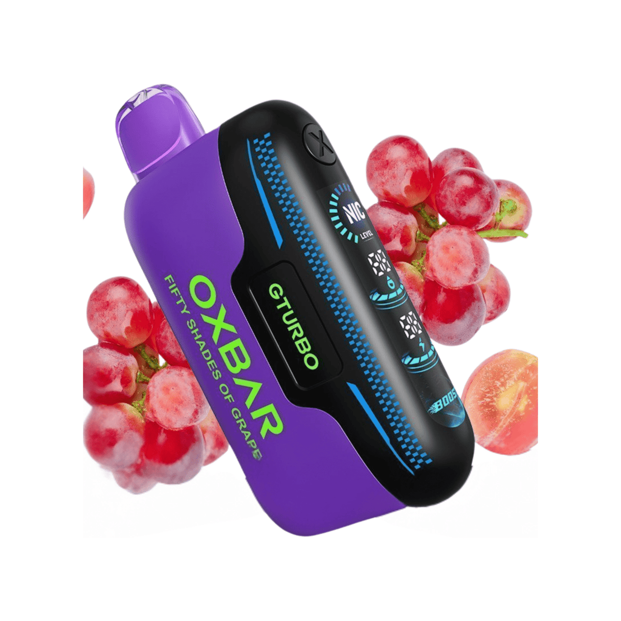 Fifty Shades of Grape Oxbar G Turbo 36k Disposable Vape - 5% | Oxbar | Shop Buy Online | Cape Town, Joburg, Durban, South Africa