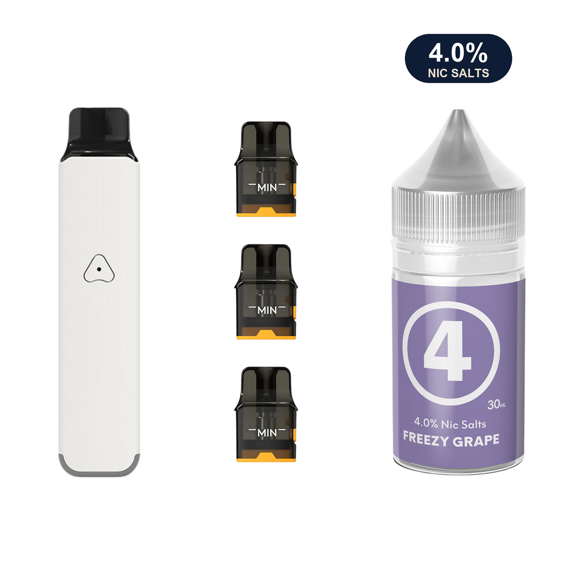Ivory White #4 Freezy Grape AirsPops Pro LITE Bundle