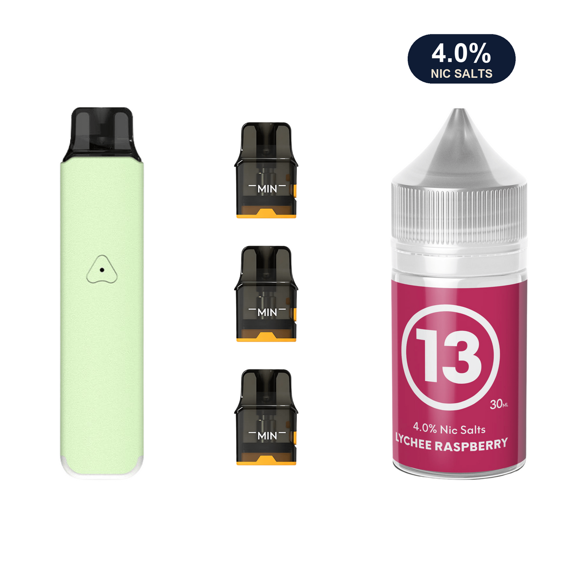 Mint Green #13 Lychee Raspberry AirsPops Pro LITE Bundle