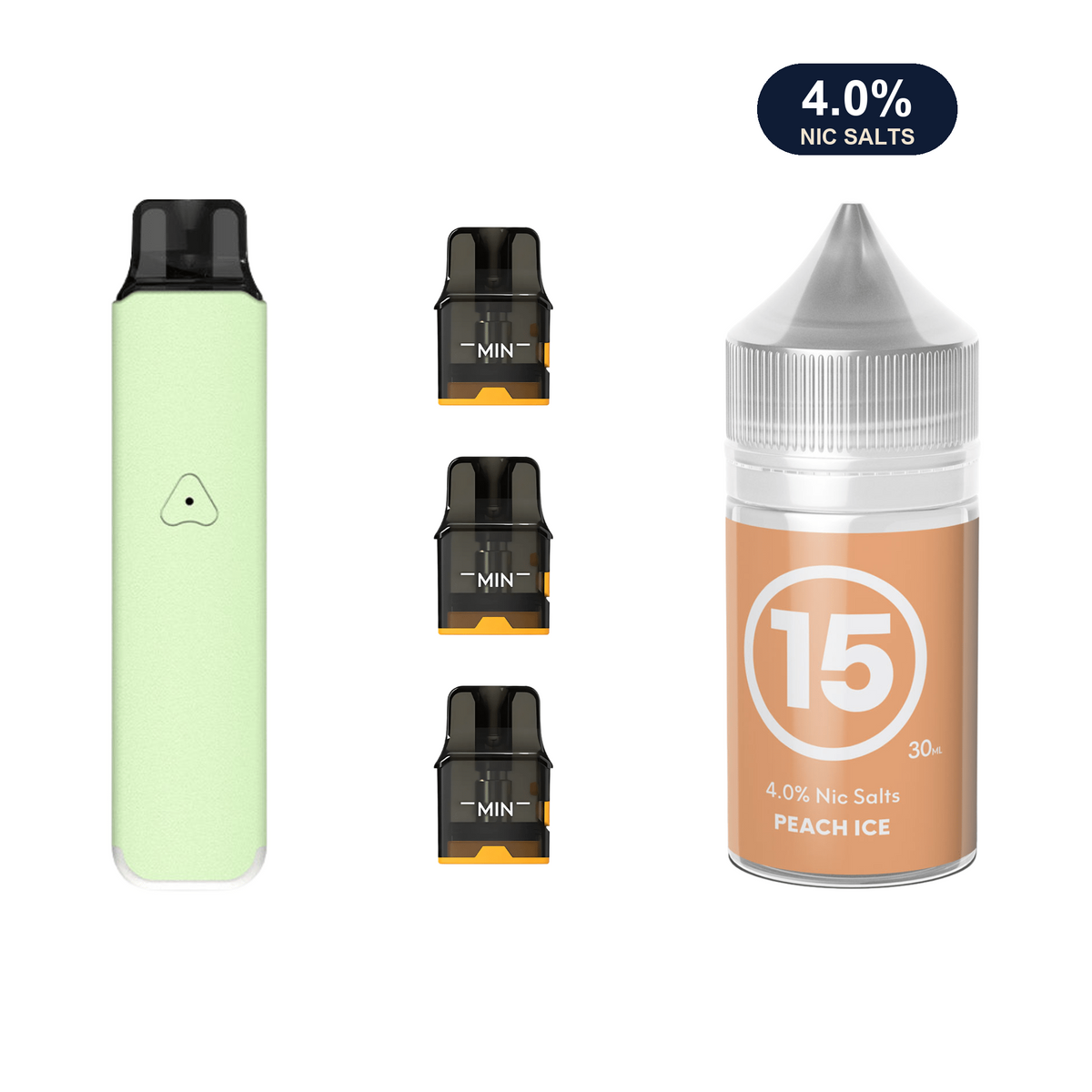 Mint Green #15 Peach Ice AirsPops Pro LITE Bundle