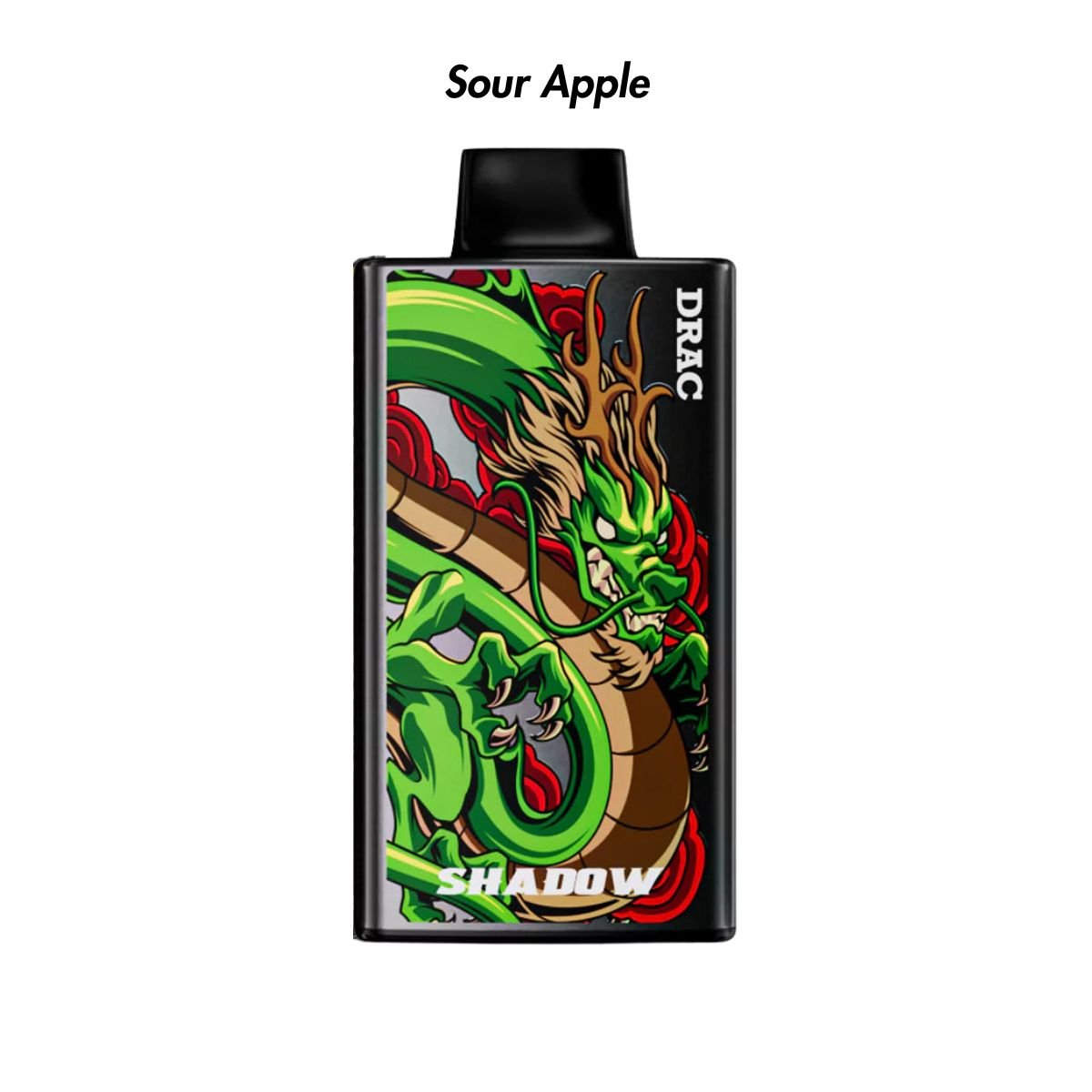 Sour Apple Nasty Bar Dragon 25k Disposable Vape - 5% front view