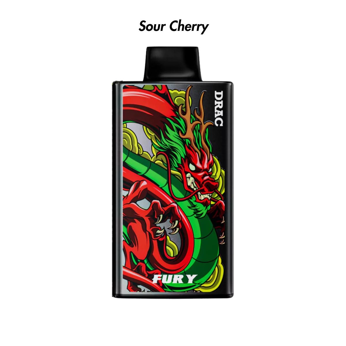Sour Cherry Nasty Bar Dragon 25k Disposable Vape - 5% front view