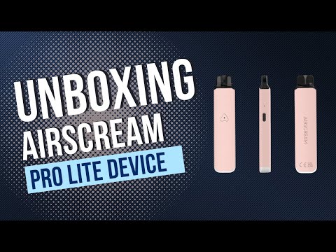Unboxing Airscream AirsPops Pro LITE Device Starter Kit