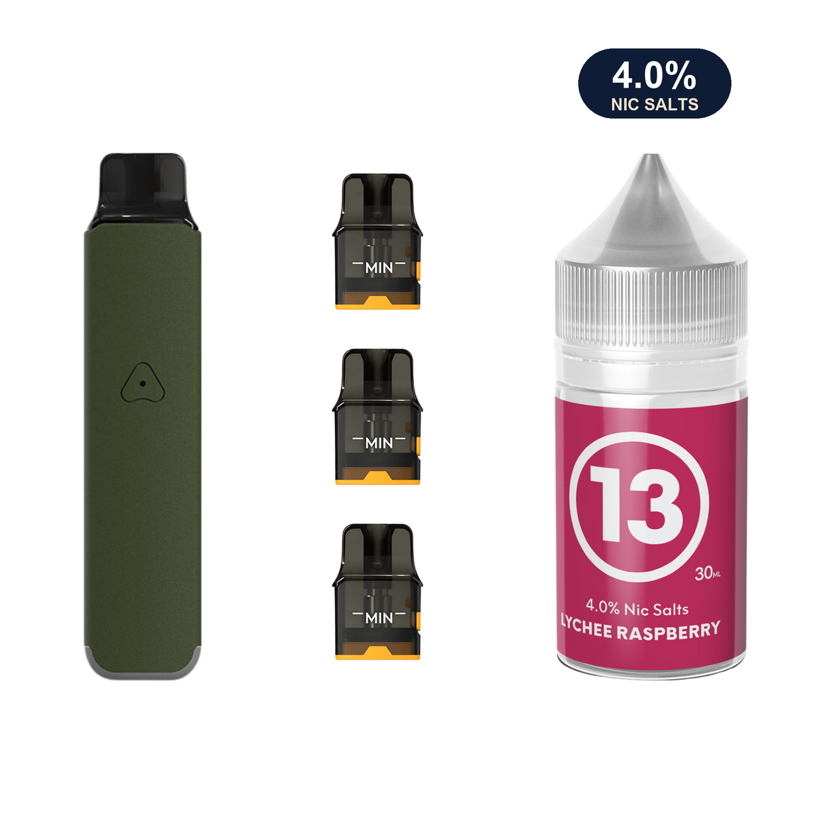 Ranger Green #13 Lychee Raspberry AirsPops Pro LITE Bundle