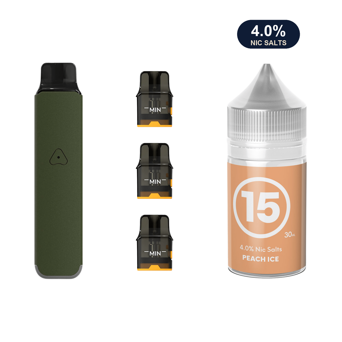 Ranger Green #15 Peach Ice AirsPops Pro LITE Bundle
