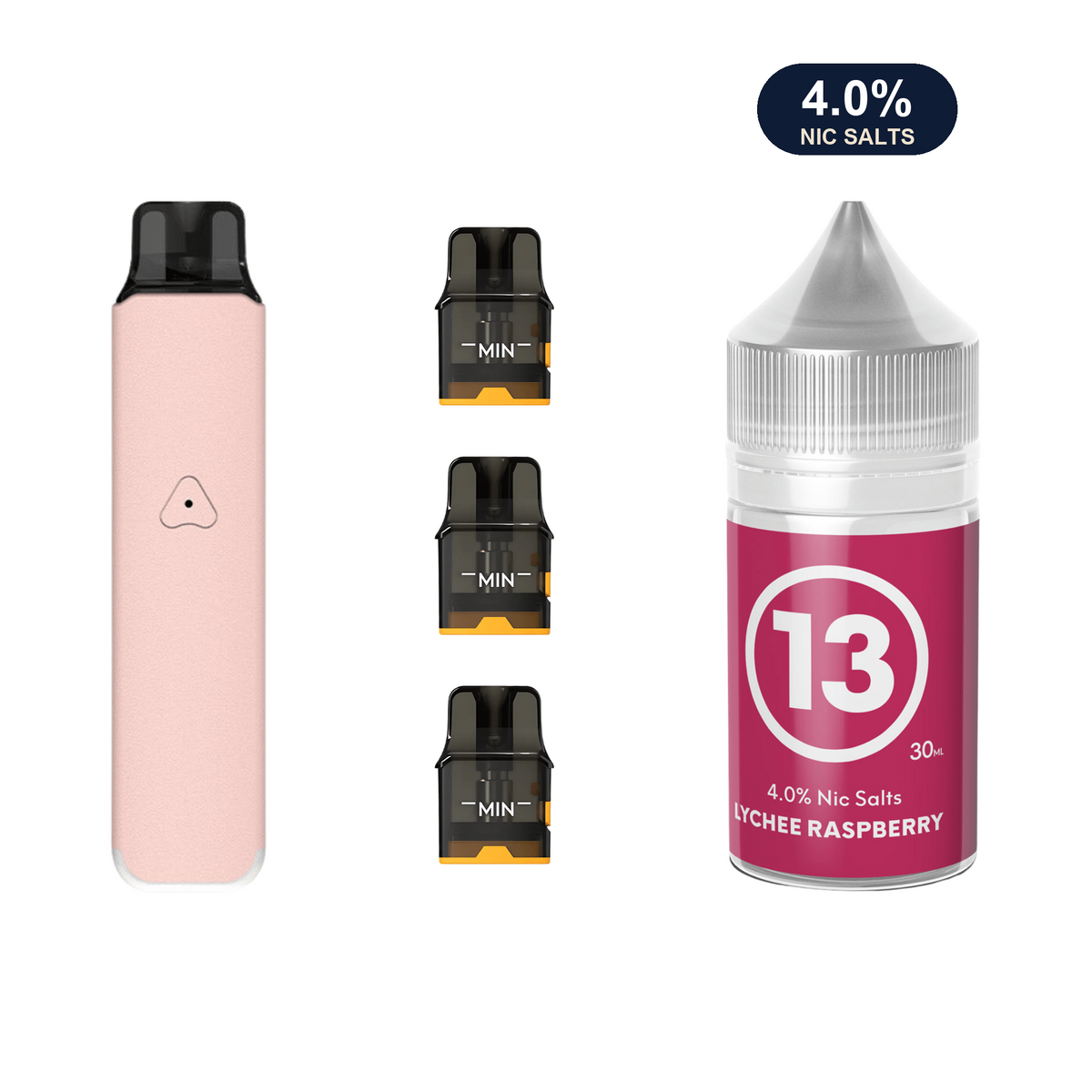 Rosy Pink #13 Lychee Raspberry AirsPops Pro LITE Bundle