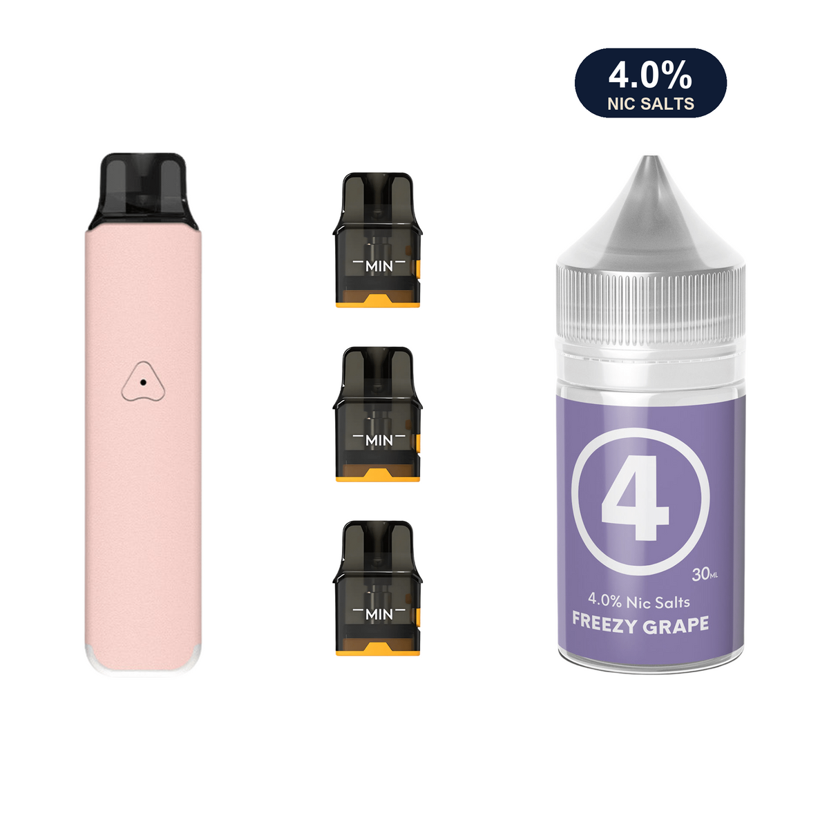 Rosy Pink #4 Freezy Grape AirsPops Pro LITE Bundle