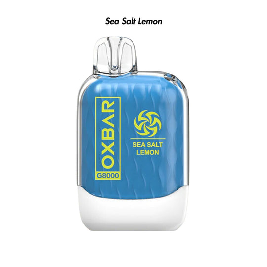 Sea Salt Lemon Oxbar Rechargeable G8000 Disposable Vape | Oxbar | Shop Buy Online | Cape Town, Joburg, Durban, South Africa
