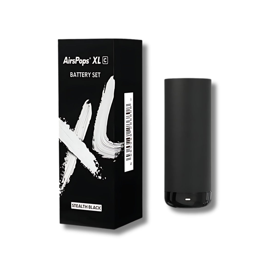 Stealth Black AirsPops XL Device Starter Kit | Airscream AirsPops | Shop Buy Online | Cape Town, Joburg, Durban, South Africa