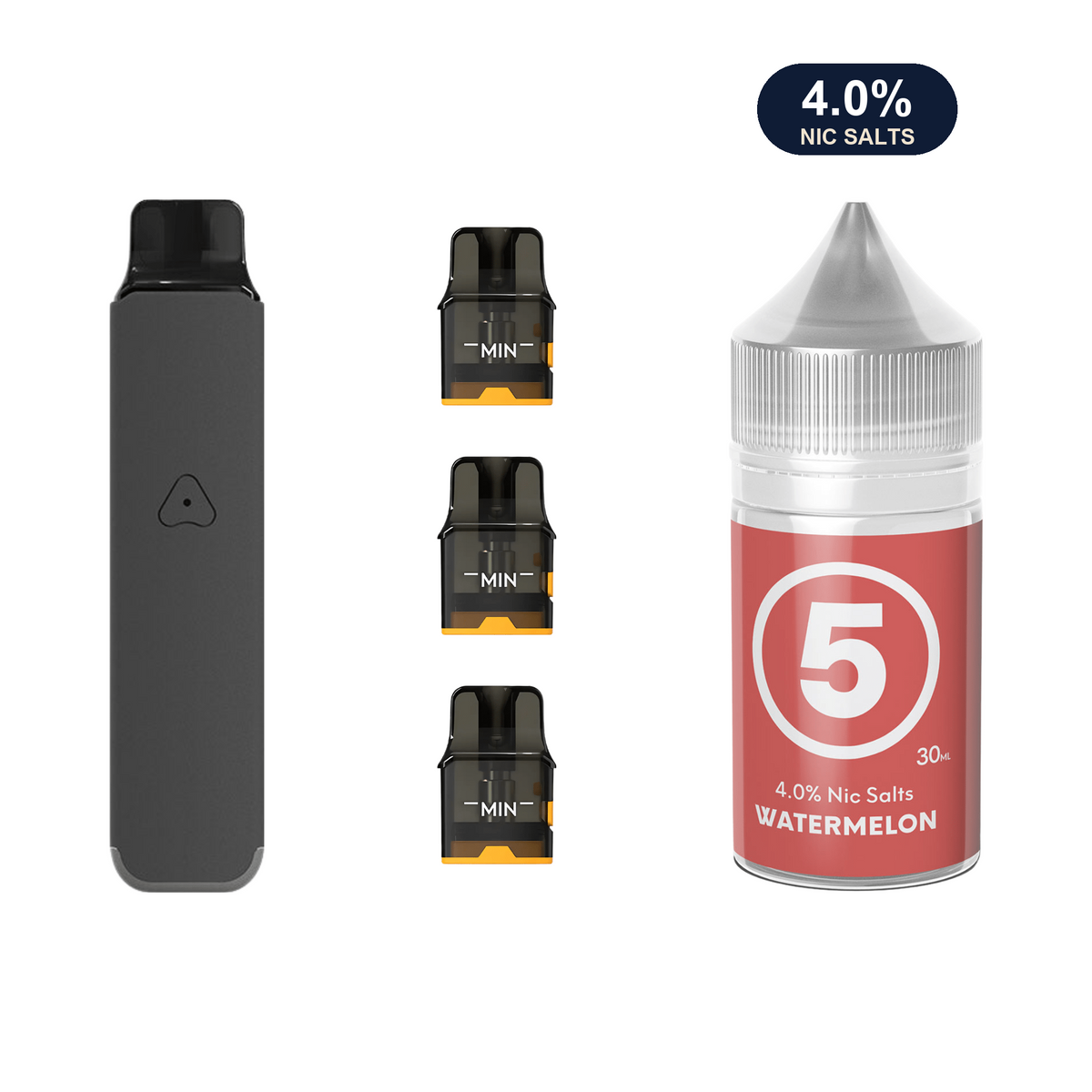 Steel Grey #5 Ice Watermelon AirsPops Pro LITE Bundle