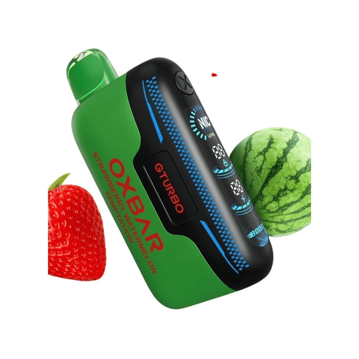 Strawberry Watermelon Temptation Oxbar G Turbo 36k Disposable Vape - 5% | Oxbar | Shop Buy Online | Cape Town, Joburg, Durban, South Africa
