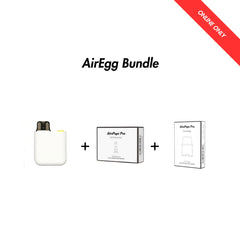 Airscream AirEgg Device, Pods, and Coils Bundle
