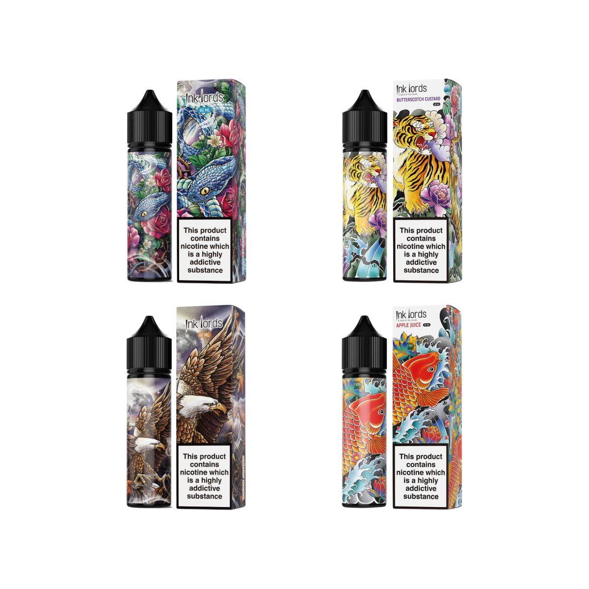 Airscream Ink Lords ELiquid 60ml Express Delivery