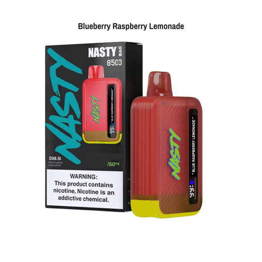 Blueberry Raspberry Lemonade 🆕 Nasty Bar 8500 Disposable Vape - 5% | NASTY | Shop Buy Online | Cape Town, Joburg, Durban, South Africa