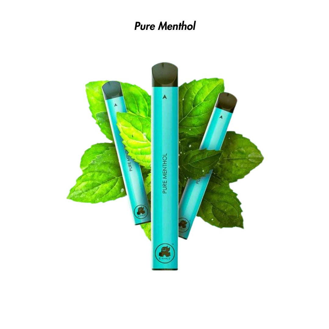 Pure Menthol Exhale 900 Puffs Disposable - 5% | E-xhale | Shop Buy Online | Cape Town, Joburg, Durban, South Africa