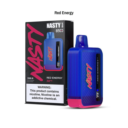 Red Energy Nasty Bar 8500 Disposable Vape - 5% | NASTY | Shop Buy Online | Cape Town, Joburg, Durban, South Africa