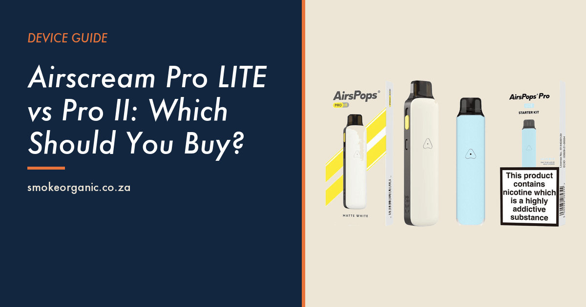 Airscream Pro LITE vs Pro II: Which Should You Buy? - Smoke Organic Store
