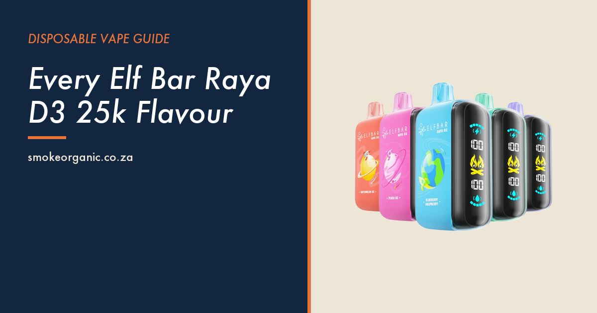 Every Elf Bar Raya D3 25k Flavour - Smoke Organic Store