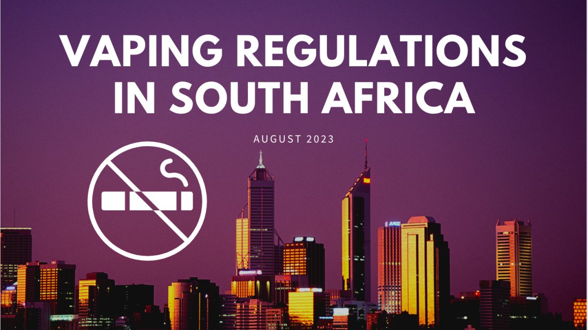 Vaping Ban August 2023 South Africa