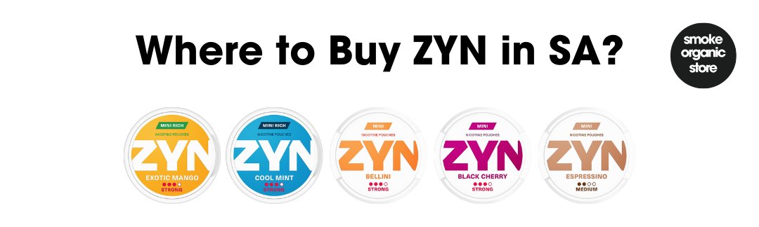 Where to Buy ZYN  in South Africa? - Smoke Organic Store | SAs Premier Online Vape Shop