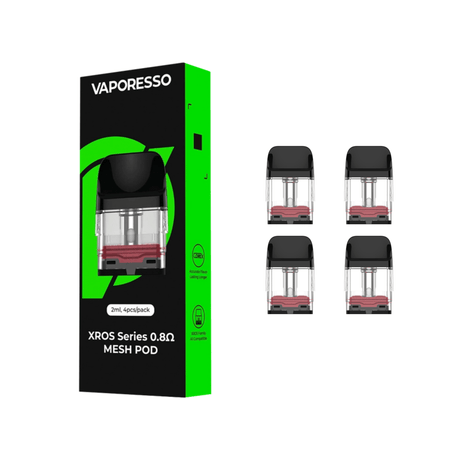 0.8Ω (3ml) Vaporesso XROS Series Refillable Pods - 4 - Pack | Vaporesso | Shop Buy Online | Cape Town, Joburg, Durban, South Africa