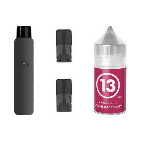 #13 Lychee Raspberry Airscream 7 Device, Refillable Pods and E - Liquid Bundle | Airscream AirsPops | Shop Buy Online | Cape Town, Joburg, Durban, South Africa