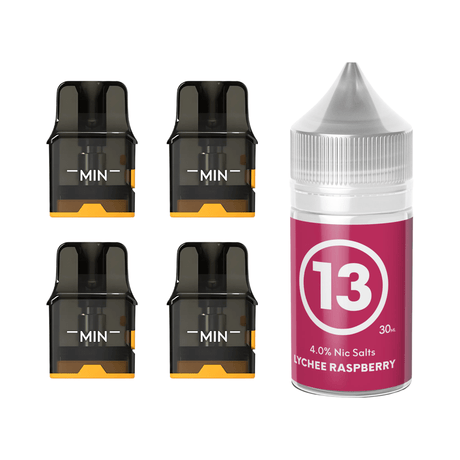13 Lychee Raspberry Pod & Built - in Coil (0.6Ω) - for Pro II only Airscream Pro II / LITE Refillable Pods & 313 AirsPops E - Liquid Bundle | Airscream AirsPops | Shop Buy Online | Cape Town, Joburg, Durban, South Africa
