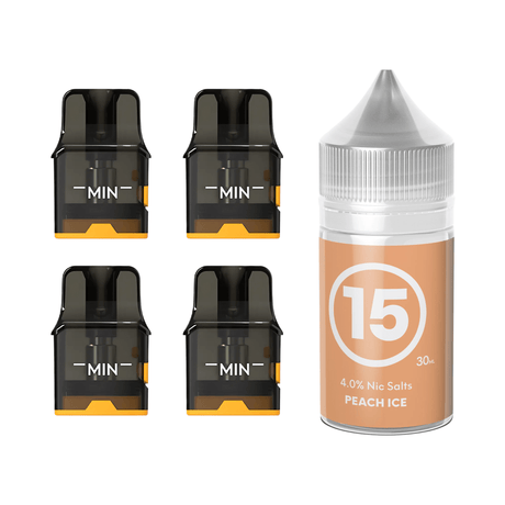 15 Peach Ice Pod & Built - in Coil (0.6Ω) - for Pro II only Airscream Pro II / LITE Refillable Pods & 313 AirsPops E - Liquid Bundle | Airscream AirsPops | Shop Buy Online | Cape Town, Joburg, Durban, South Africa