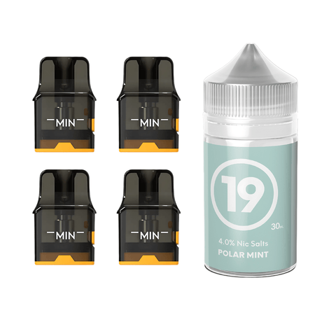 19 Polar Mint Pod & Built - in Coil (0.6Ω) - for Pro II only Airscream Pro II / LITE Refillable Pods & 313 AirsPops E - Liquid Bundle | Airscream AirsPops | Shop Buy Online | Cape Town, Joburg, Durban, South Africa