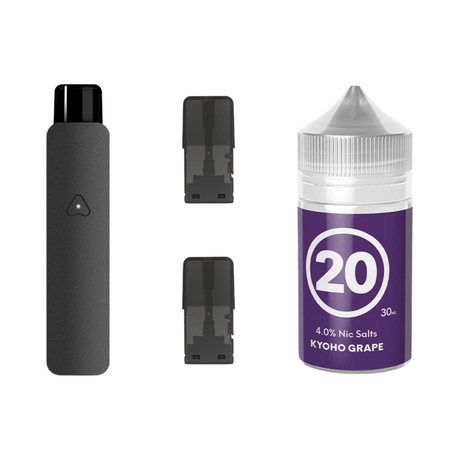 #20 Kyoho Grape Airscream 7 Device, Refillable Pods and E - Liquid Bundle | Airscream AirsPops | Shop Buy Online | Cape Town, Joburg, Durban, South Africa