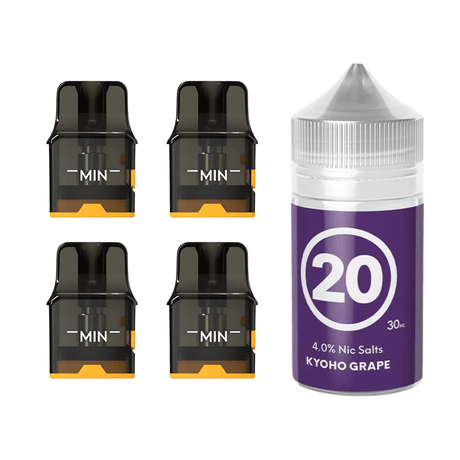 20 Kyoho Grape Pod & Built - in Coil (0.6Ω) - for Pro II only Airscream Pro II / LITE Refillable Pods & 313 AirsPops E - Liquid Bundle | Airscream AirsPops | Shop Buy Online | Cape Town, Joburg, Durban, South Africa