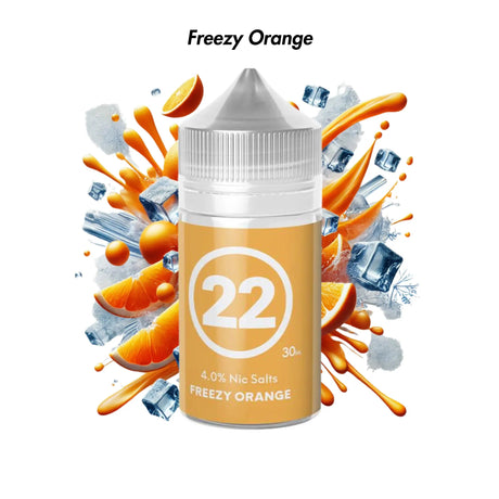 #22 Freezy Orange 313 AirsPops E - Liquid 30 ml - 4.0% | Airscream AirsPops | Shop Buy Online | Cape Town, Joburg, Durban, South Africa