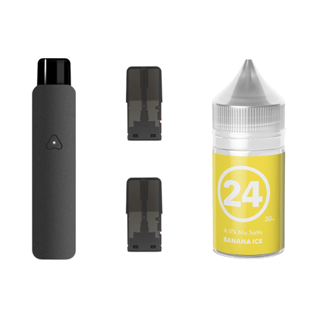 #24 Banana Ice Airscream 7 Device, Refillable Pods and E - Liquid Bundle | Airscream AirsPops | Shop Buy Online | Cape Town, Joburg, Durban, South Africa