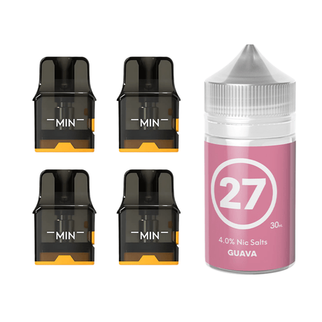 27 Guava Pod & Built - in Coil (0.6Ω) - for Pro II only Airscream Pro II / LITE Refillable Pods & 313 AirsPops E - Liquid Bundle | Airscream AirsPops | Shop Buy Online | Cape Town, Joburg, Durban, South Africa