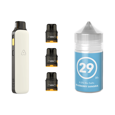 #29 Blueberry Sangria Airscream Pro II Device, Refillable Pods and E - Liquid Bundle | Airscream AirsPops | Shop Buy Online | Cape Town, Joburg, Durban, South Africa