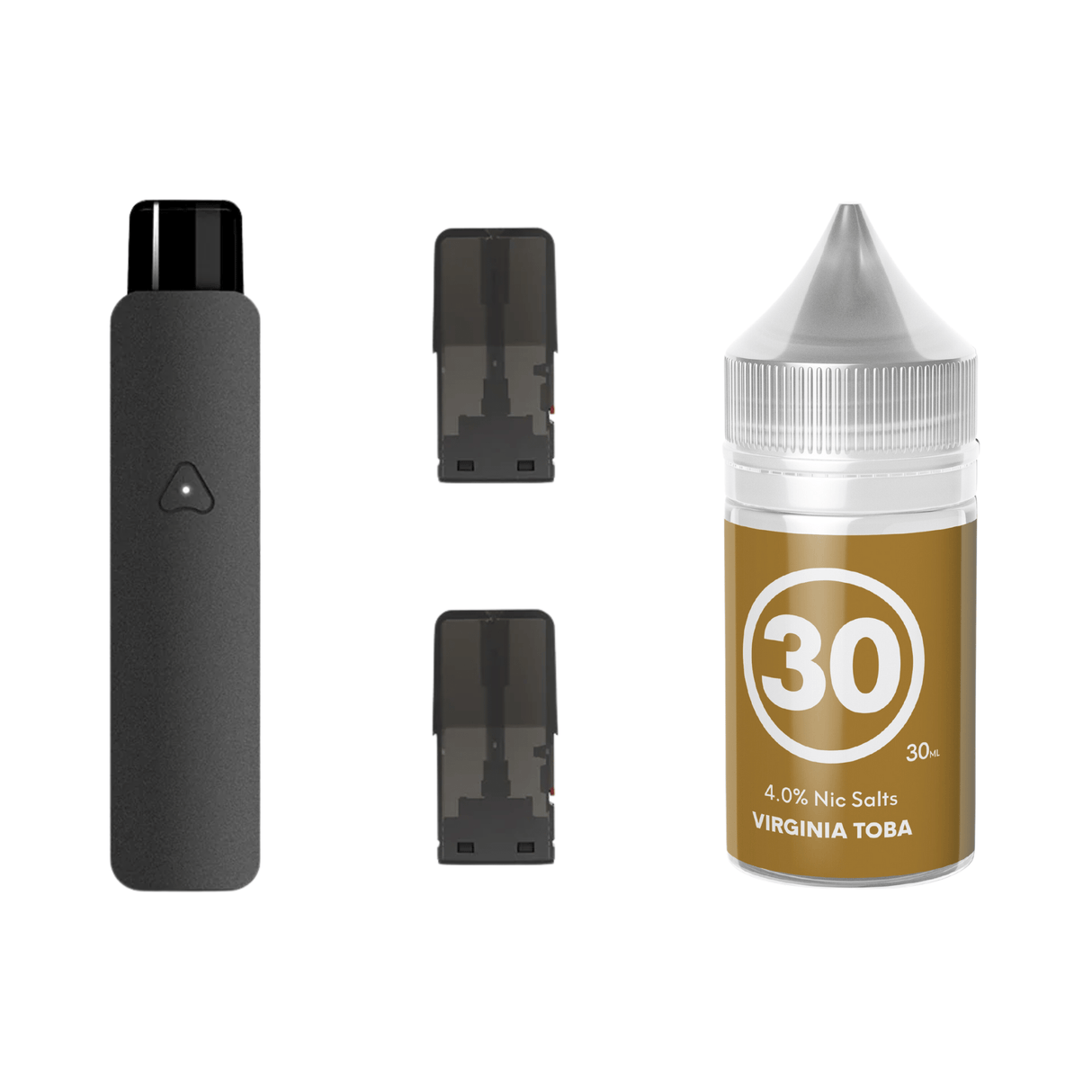 #30 Virginia Toba Airscream 7 Device, Refillable Pods and E - Liquid Bundle | Airscream AirsPops | Shop Buy Online | Cape Town, Joburg, Durban, South Africa