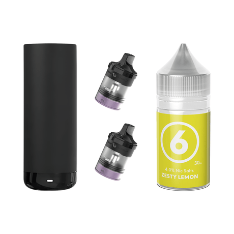 #6 Zesty Lemon AirsPops XL Device, Refillable Pods, and E - Liquid Bundle | Airscream AirsPops | Shop Buy Online | Cape Town, Joburg, Durban, South Africa