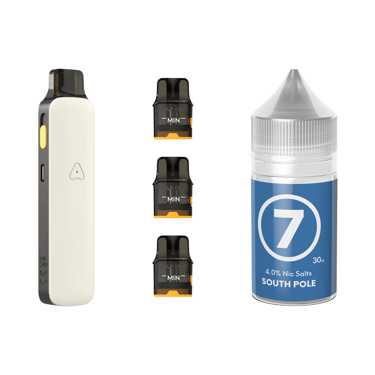 #7 South Pole Airscream Pro II Device, Refillable Pods and E - Liquid Bundle | Airscream AirsPops | Shop Buy Online | Cape Town, Joburg, Durban, South Africa