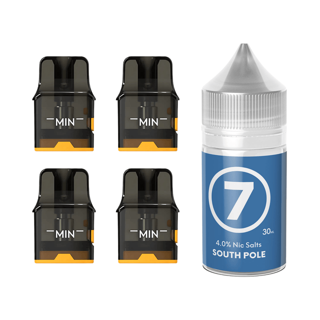 7 South Pole Pod & Built - in Coil (0.6Ω) - for Pro II only Airscream Pro II / LITE Refillable Pods & 313 AirsPops E - Liquid Bundle | Airscream AirsPops | Shop Buy Online | Cape Town, Joburg, Durban, South Africa
