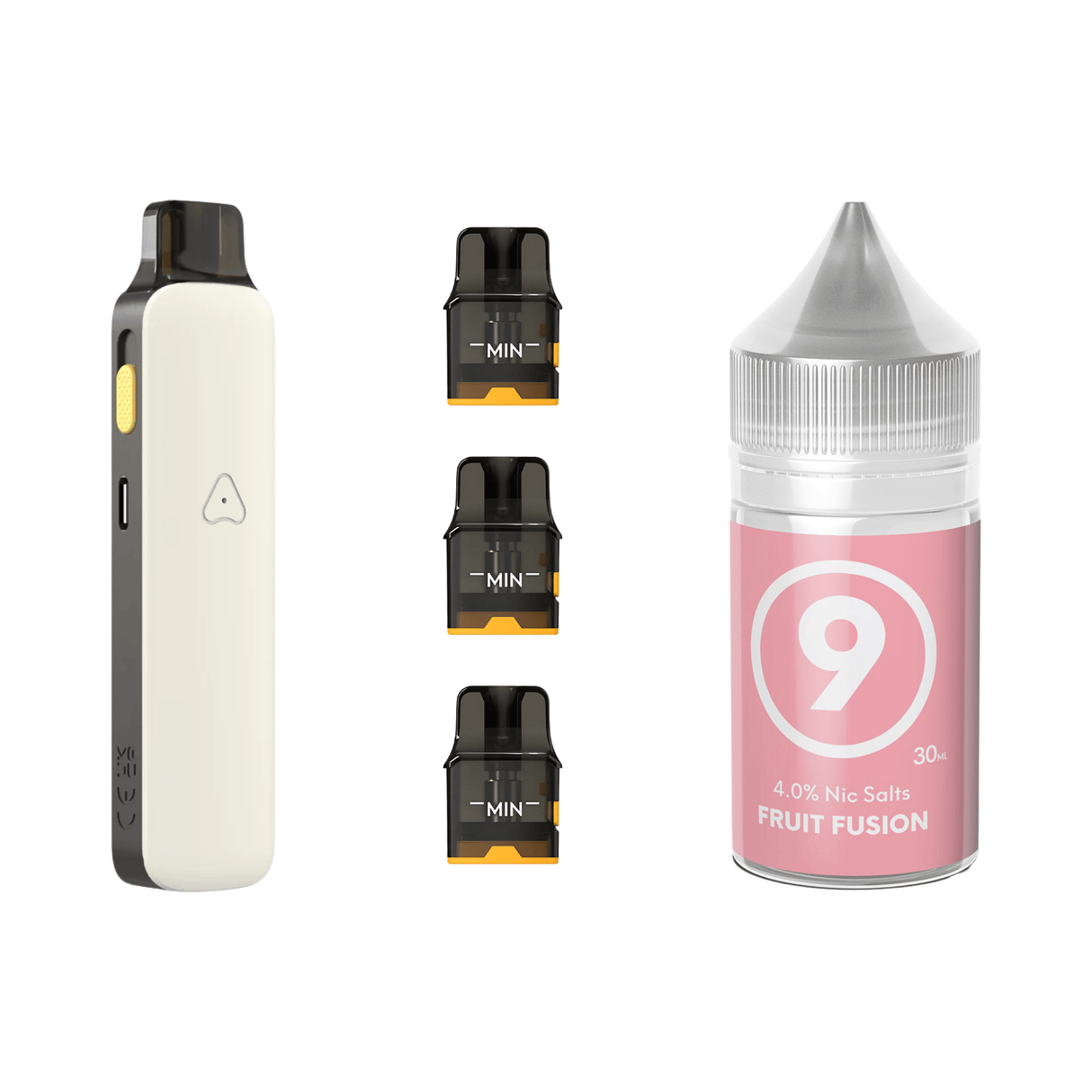 #9 Fruit Fusion Airscream Pro II Device, Refillable Pods and E - Liquid Bundle | Airscream AirsPops | Shop Buy Online | Cape Town, Joburg, Durban, South Africa